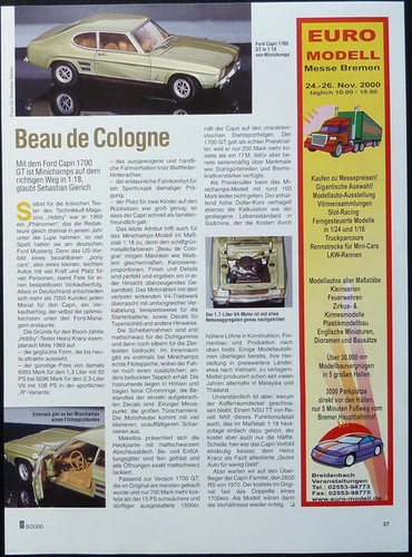 Ford capri 1700 18 - in, von