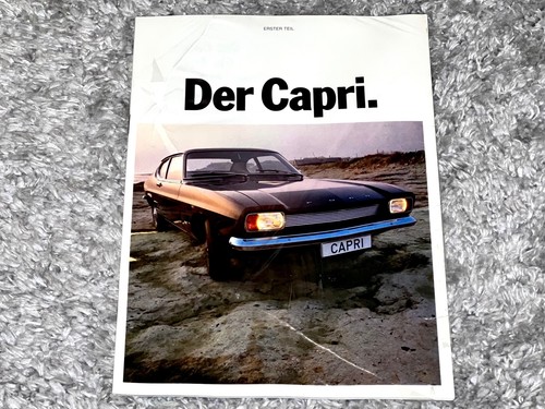 Gesamtprospekt ford capri - ford, i