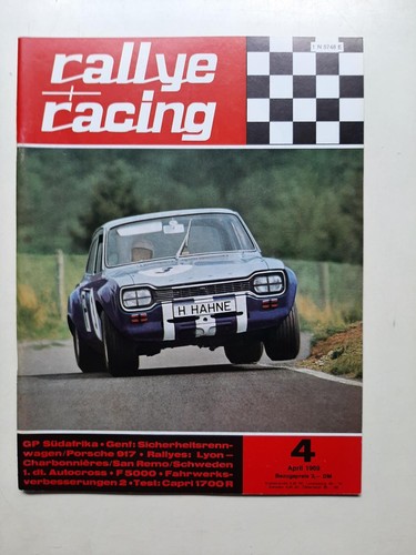 Rallye racing 1969 ford - rallye, 04/1969