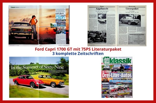 Ford capri 1700 mit 75ps - 1700, gt