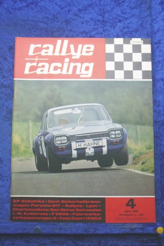 Rallye racing ford capri - rallye,